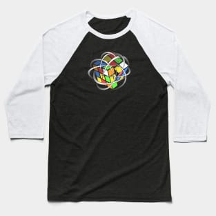 Speed Cube - Solve a Cube Fast Baseball T-Shirt